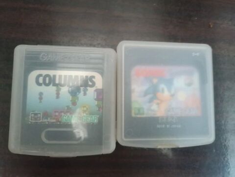 Deux jeux Game Gear sonic et Columns 15 Caudry (59)
