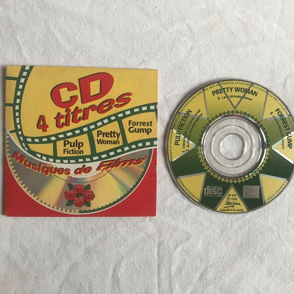 CD Musiques De Films Objet Publicitaire Four Roses Bourbon CD et vinyles