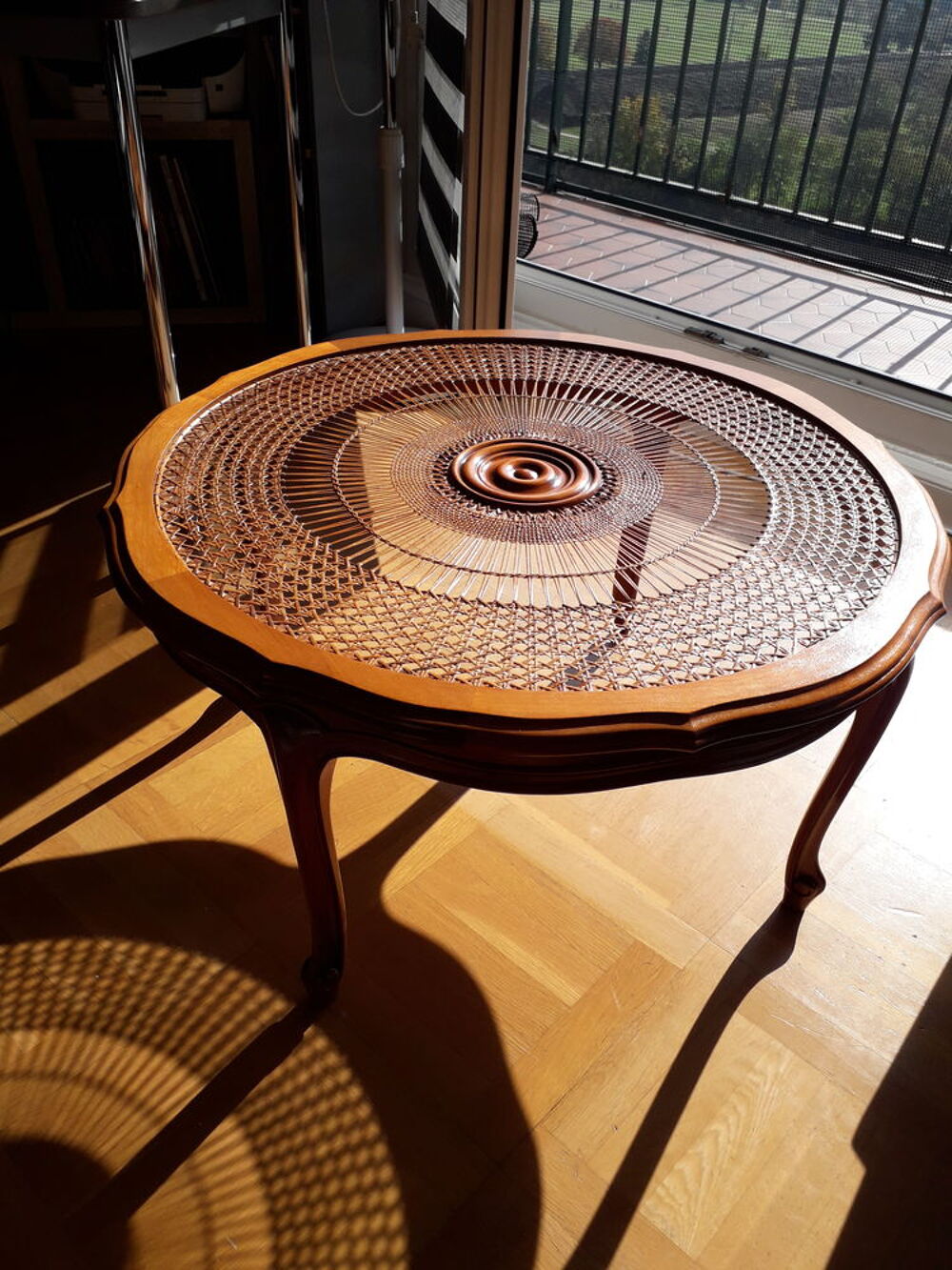 Table basse en merisier Meubles