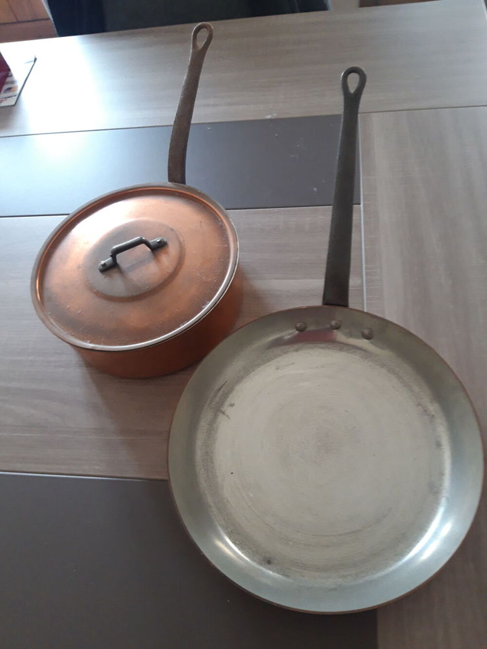 Casseroles cuivre Cuisine