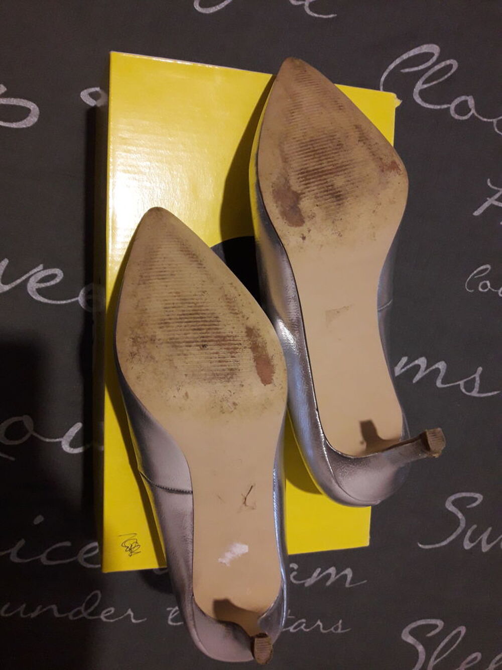 Escarpin argentee "Eram" Chaussures