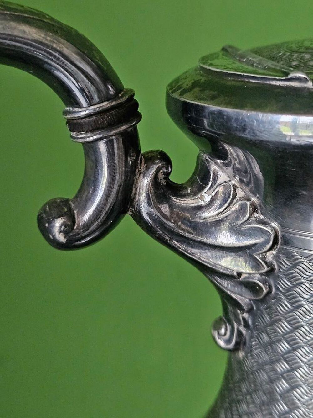Beau service &agrave; caf&eacute;/th&eacute;, argent&eacute; de la Maison Sheffield Décoration