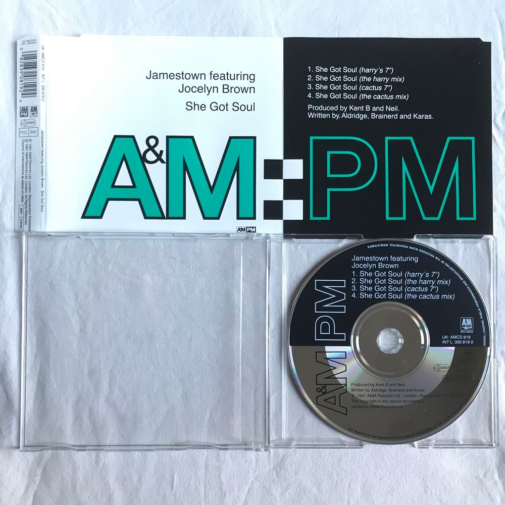CD Jamestown Featuring Jocelyn Brown - She Got Soul CD et vinyles
