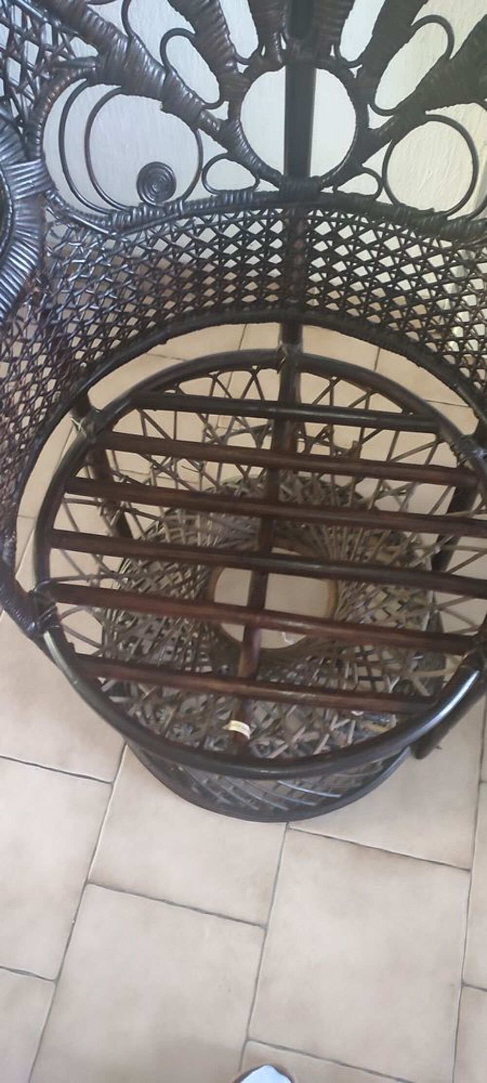 Fauteuil rotin Emmanuelle Meubles