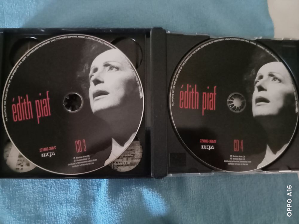 Coffret CD Souvenir Edith Piaf CD et vinyles