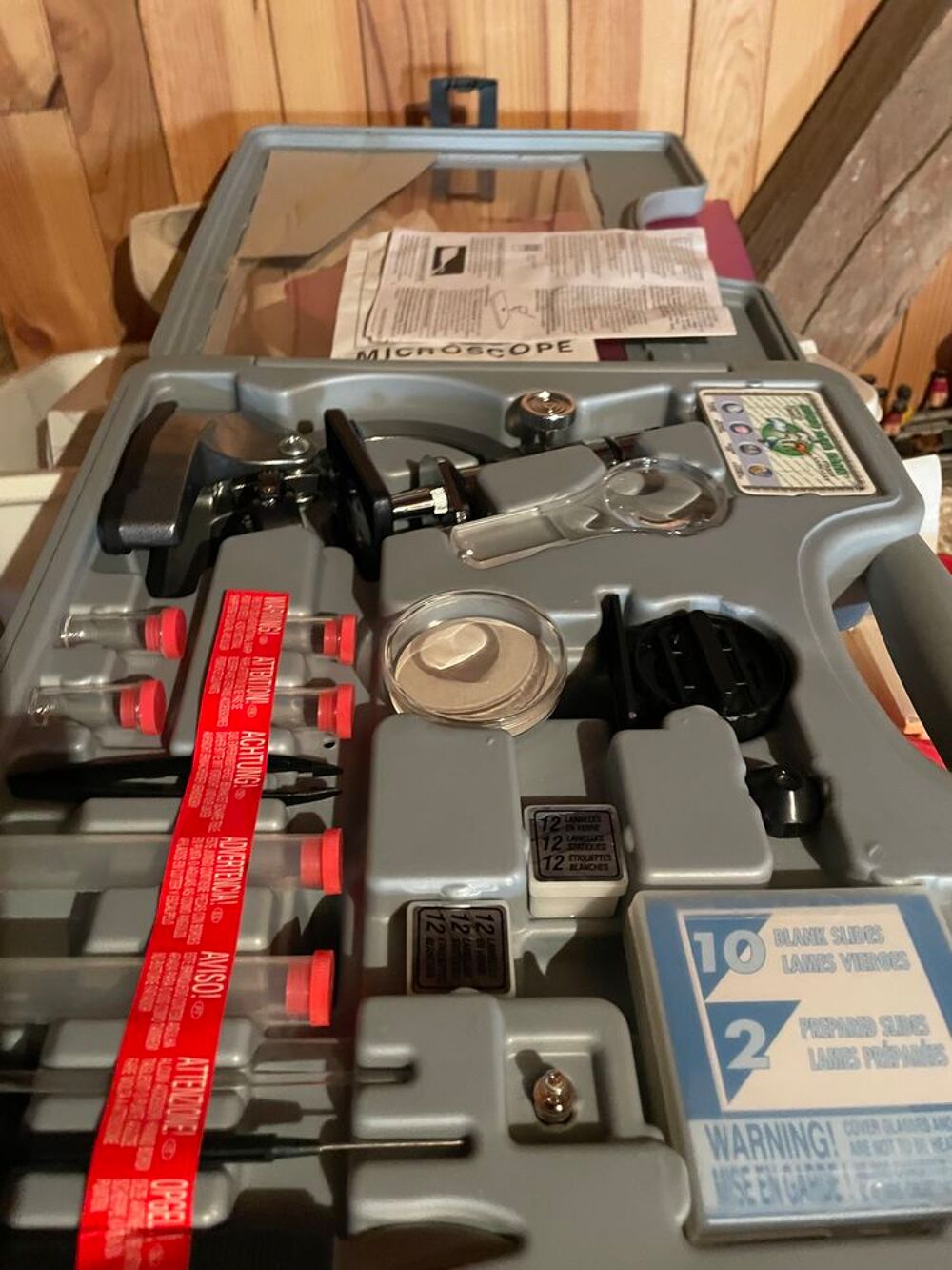 Petit microscope pour enfant ou ado curieux Jeux / jouets