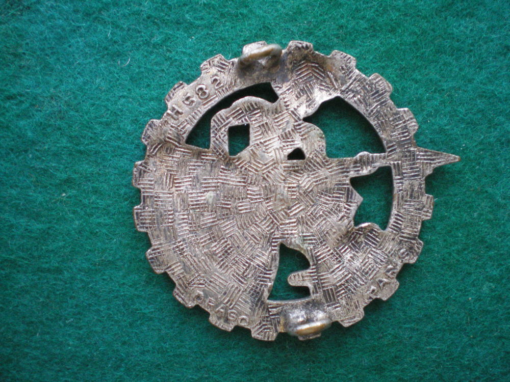 Insigne du Train - 1&deg; R&eacute;giment du Train. 