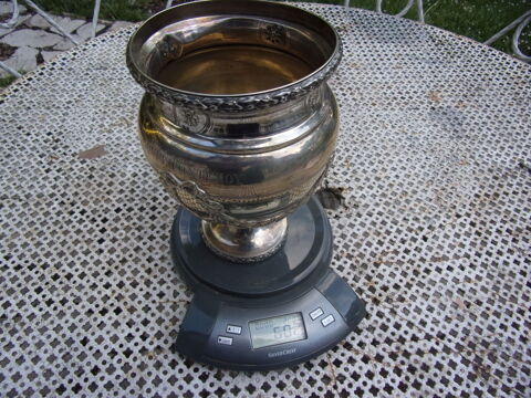 COUPE  EN  ARGENT  MASSIF  POID  602  GRAMMES 290  euros 290 Lamorlaye (60)