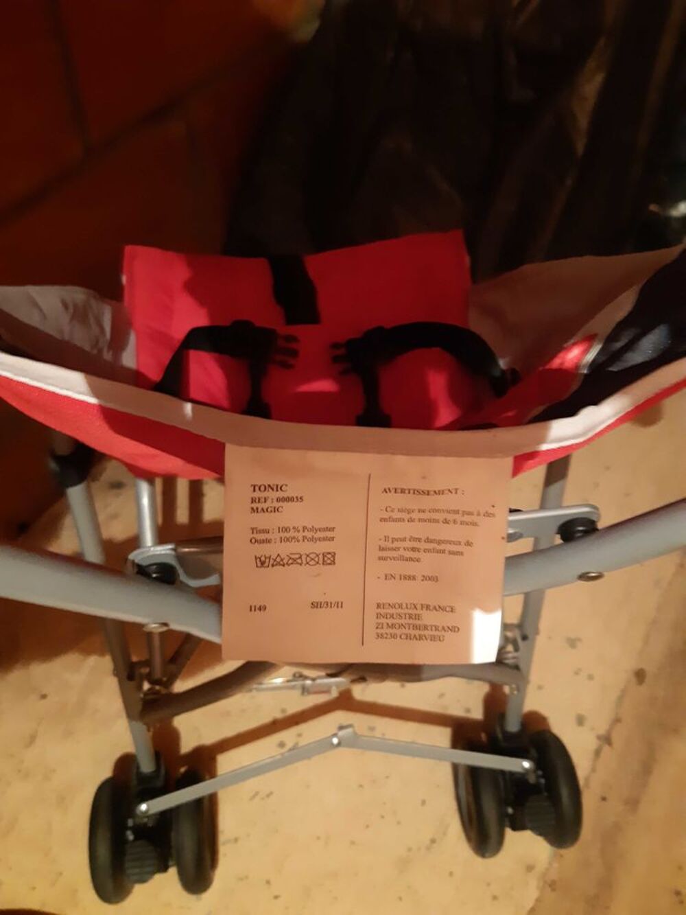 Poussette B&eacute;b&eacute; Mobilier enfants