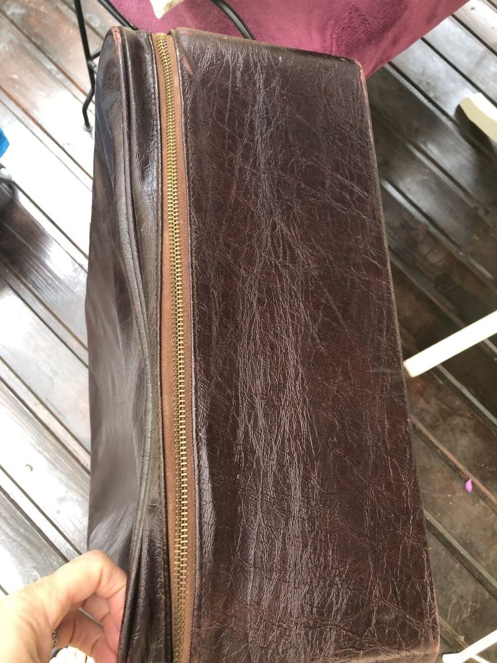 Valise Lancel cuir ancienne 
Cuisine