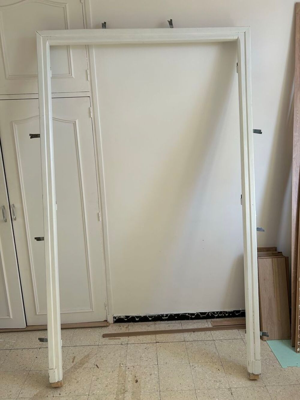 Porte d'int&eacute;rieur double battant Bricolage