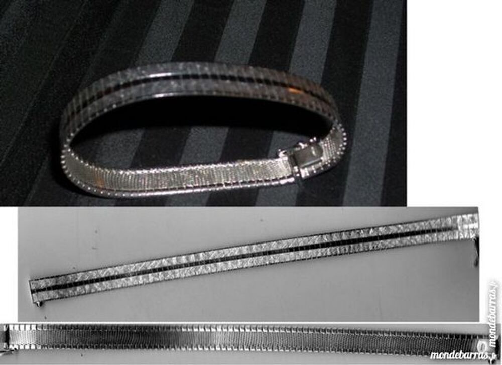 Bracelet Argent r&eacute;tro / ann&eacute;e '70 Bijoux et montres