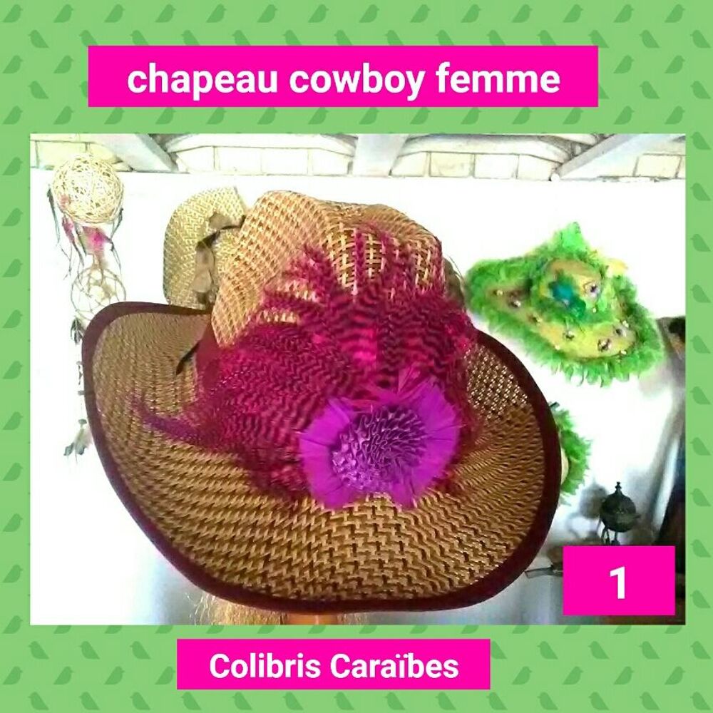 Chapeau cowboy femme Bijoux et montres