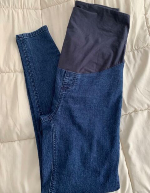 Pantalon Jeans avec  bandeau extensible intgr taille 46 14 Livry-Gargan (93)