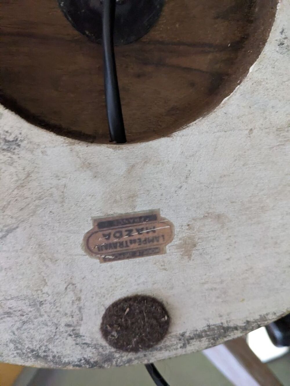 VRAIS GRAND LAMPADAIRE MAZDA &Eacute;POQUE 1930 HAUT DE 1 M&Egrave;TRE 75. Décoration