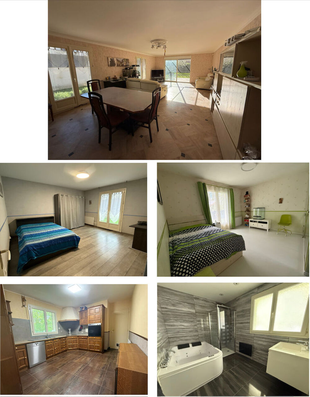 Vente Maison maison 200 m²  DPE B, 5 chambres, double box,1005m2 Saint-fargeau-ponthierry