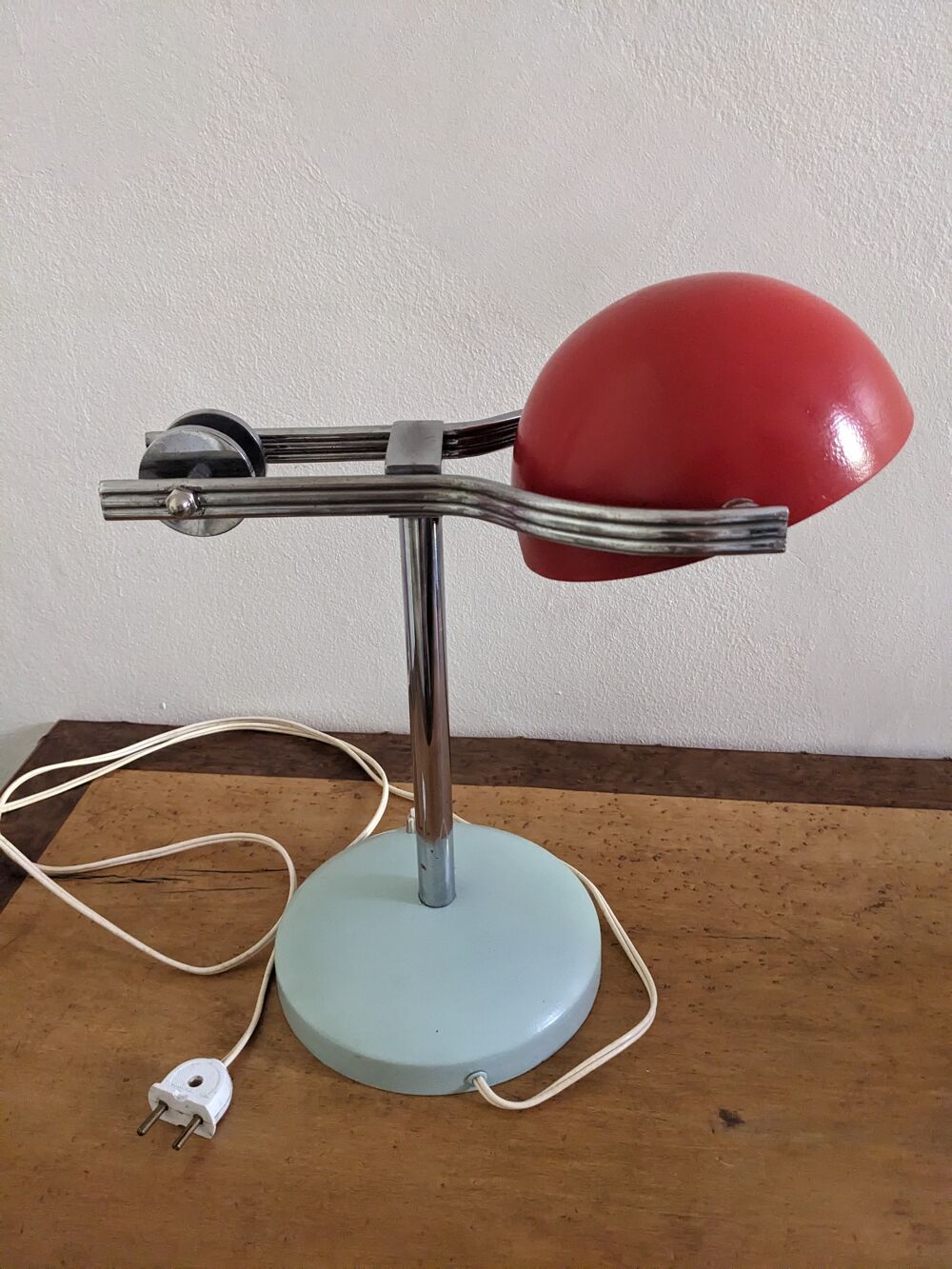 Lampe vintage 1950 Gino SARFATTI arte luce ..Lampe de table 