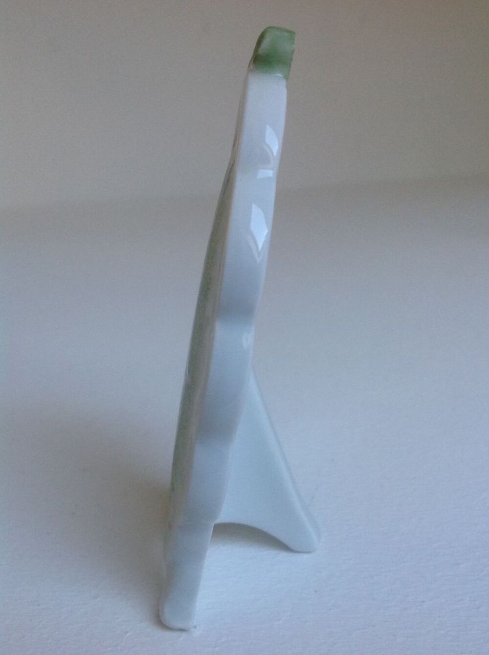 PEINTURE D'UN PERROQUET SUR PORCELAINE LIMOGES Envoi Possibl Décoration