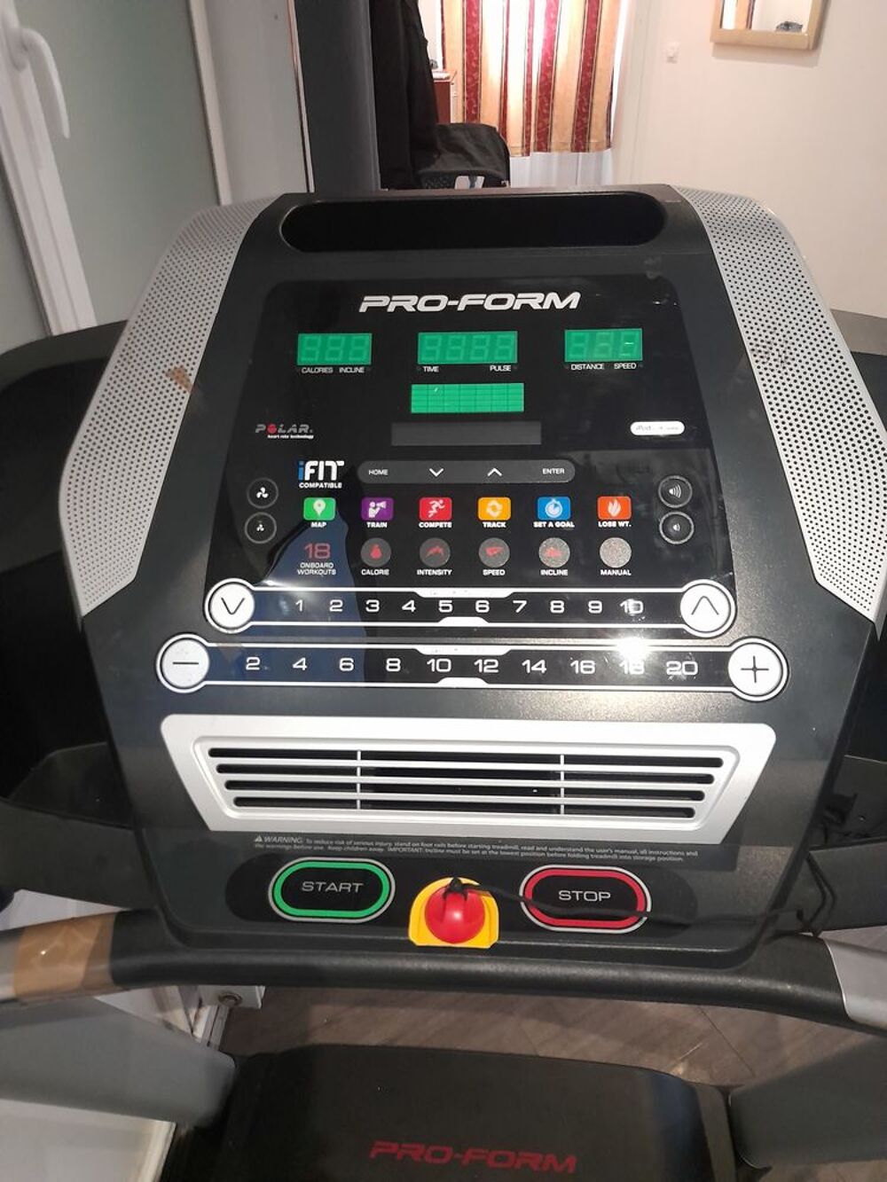 tapis roulant PRO-FORM PERFORMANCE 1050 Sports