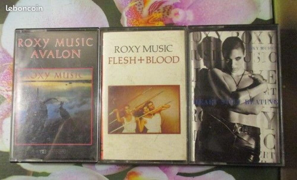 Cassettes audio Roxy Music CD et vinyles