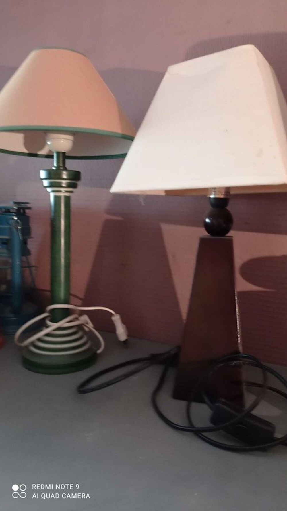 ensemble de lampes &agrave; vendre Décoration
