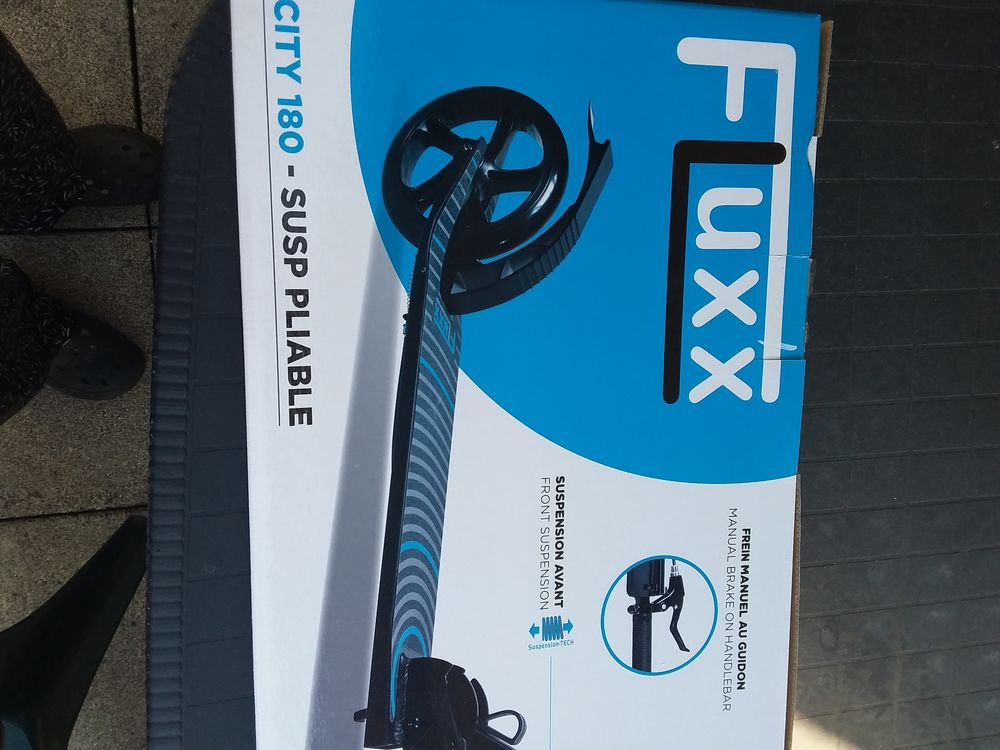 Trotinette adulte fluxx city 180 pliable Sports