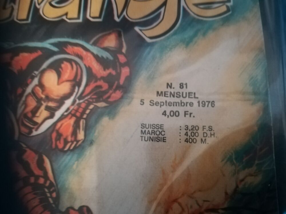 bd strange Livres et BD