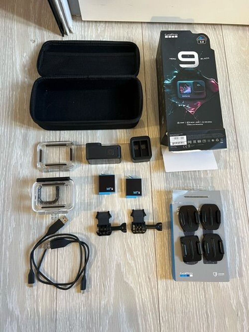 Gopro hero black 9 + accessoires Photos/Video/TV