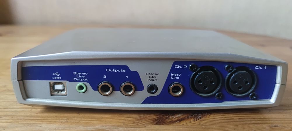 M-Audio MobilePre USB Carte son, Interface audio