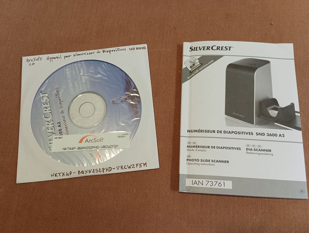 Scanner Diapositives et N&eacute;gatifs SilverGrest. Photos/Video/TV