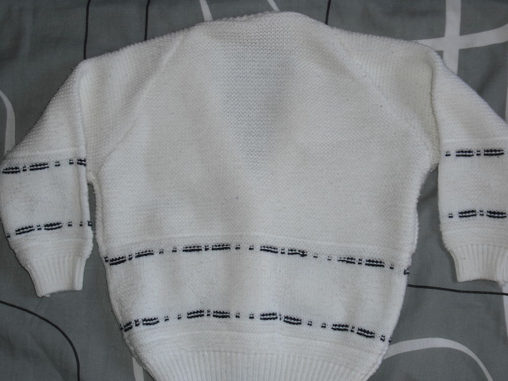gilet banc "petit bout" Vêtements enfants