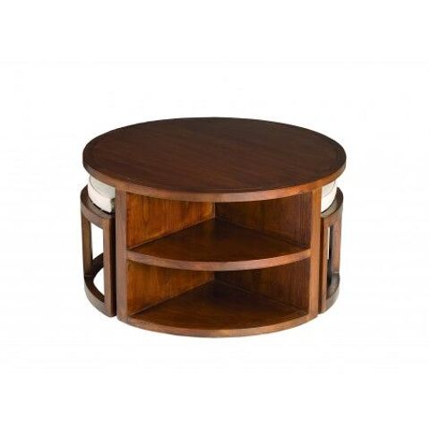 GRANDE TABLE BASSE RONDE BOIS/ CHOCOLAT
300 Trans-sur-Erdre (44)