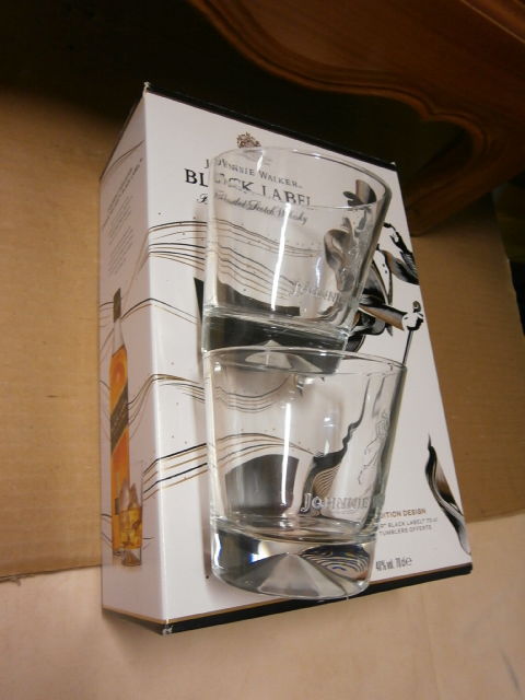
2 verres à whisky Johnnie Walker avec coffret collector 12 Wolxheim (67)