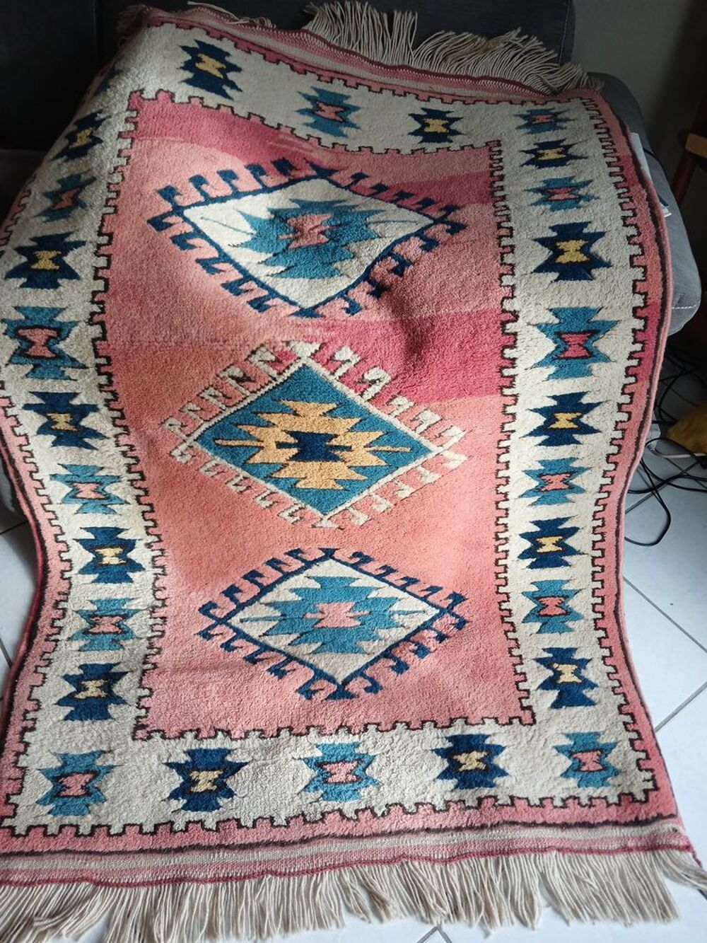 Tapis artisanal Turc (Anatolie) Décoration