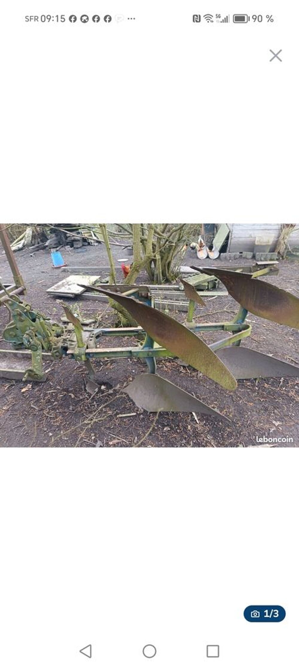 Charrue Huard Bricolage