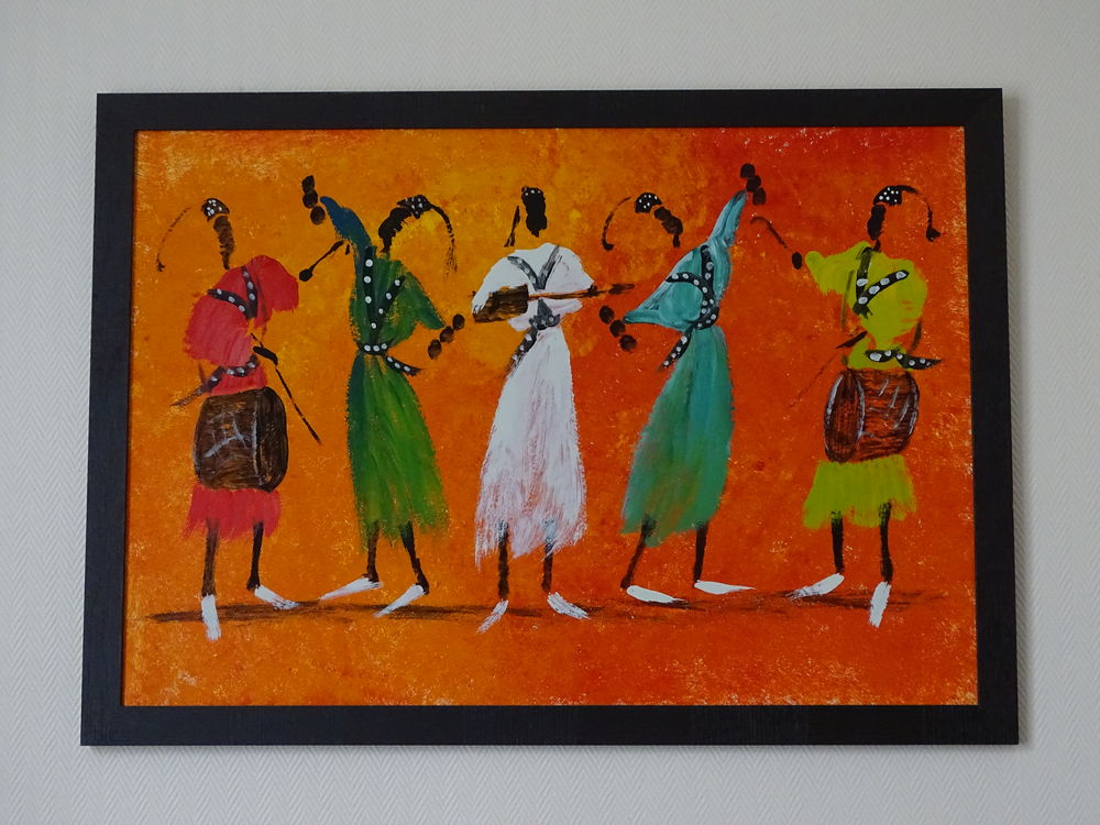 Tableau Danse Africaine. Dcoration