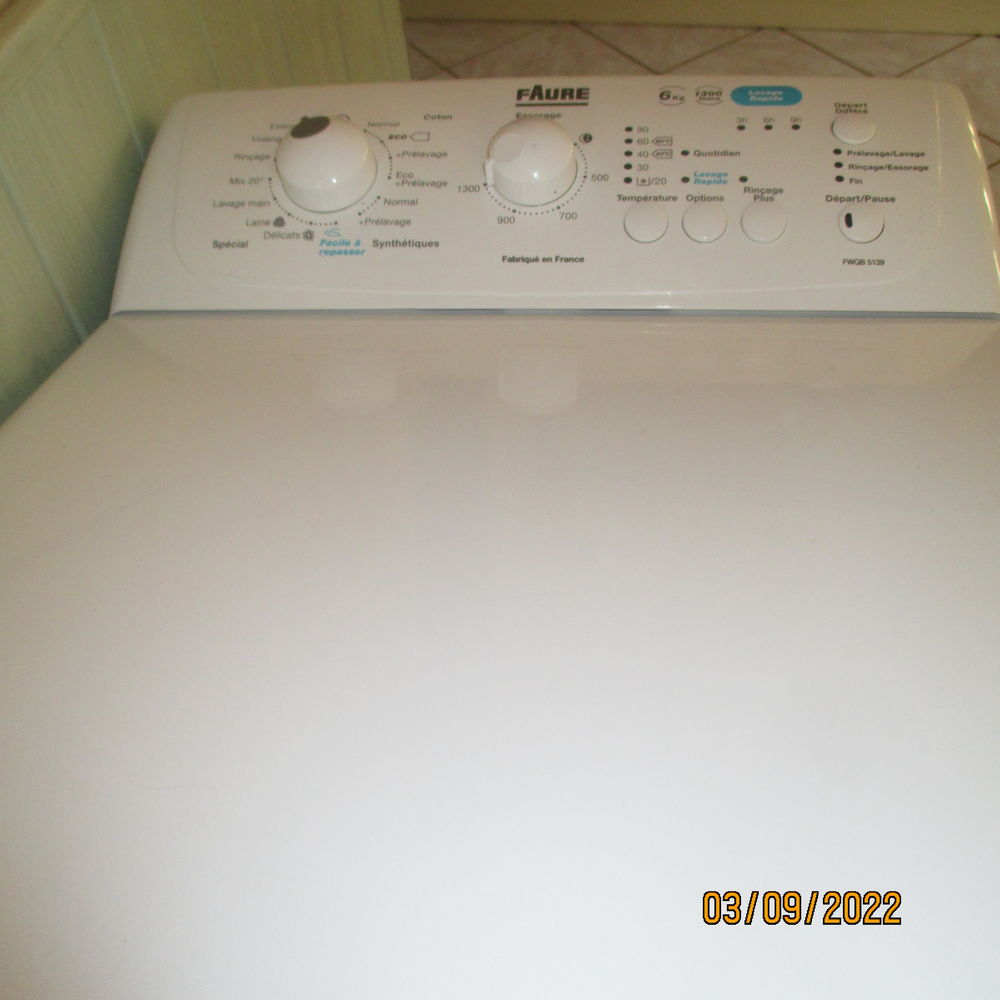 lave linge Electroménager