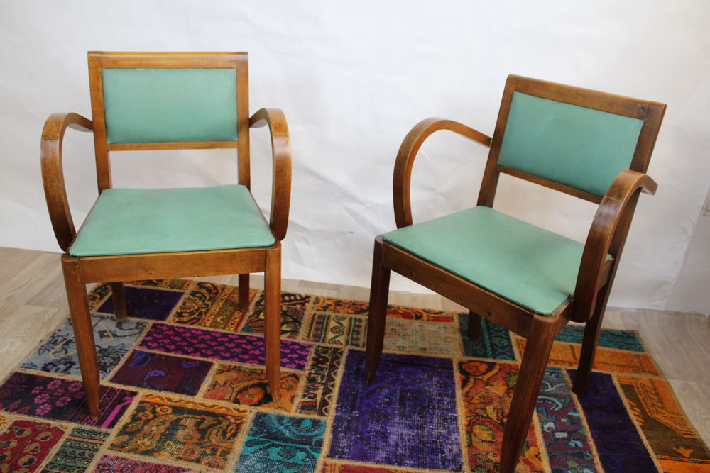 PAIRE DE BRIDGES ART DECO 1950 FRANCE Meubles