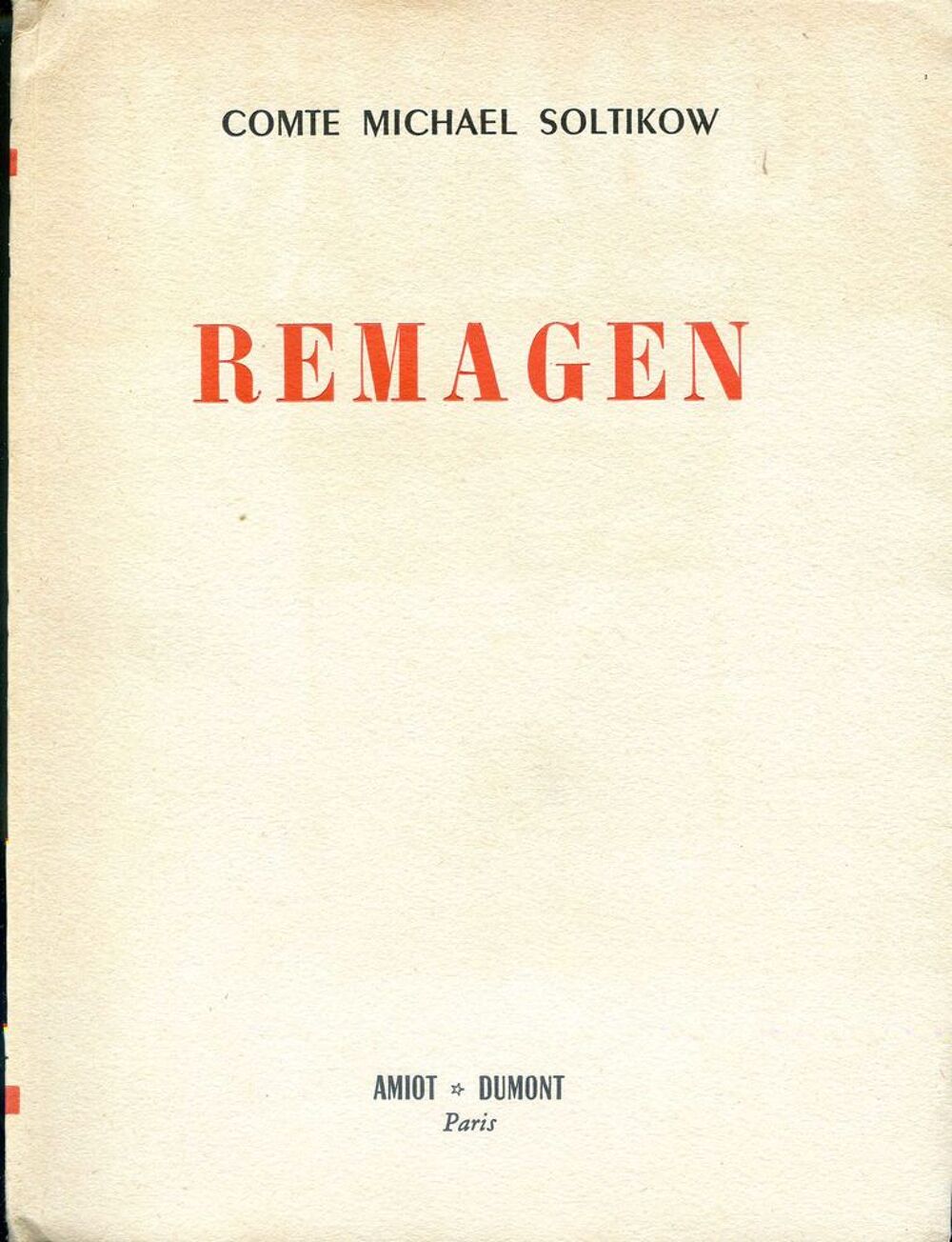 REMAGEN le pont de la d&eacute;cision Livres et BD
