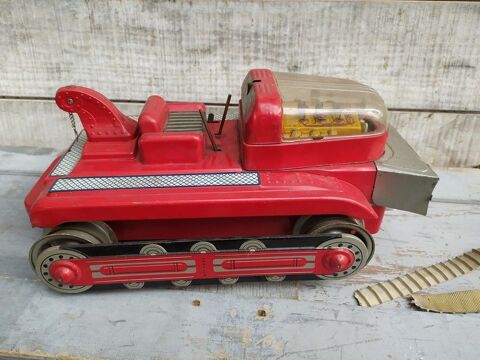 Jouet Tole CHR France Bulldozer VIRVOLT filoguid� 60 Loches (37)