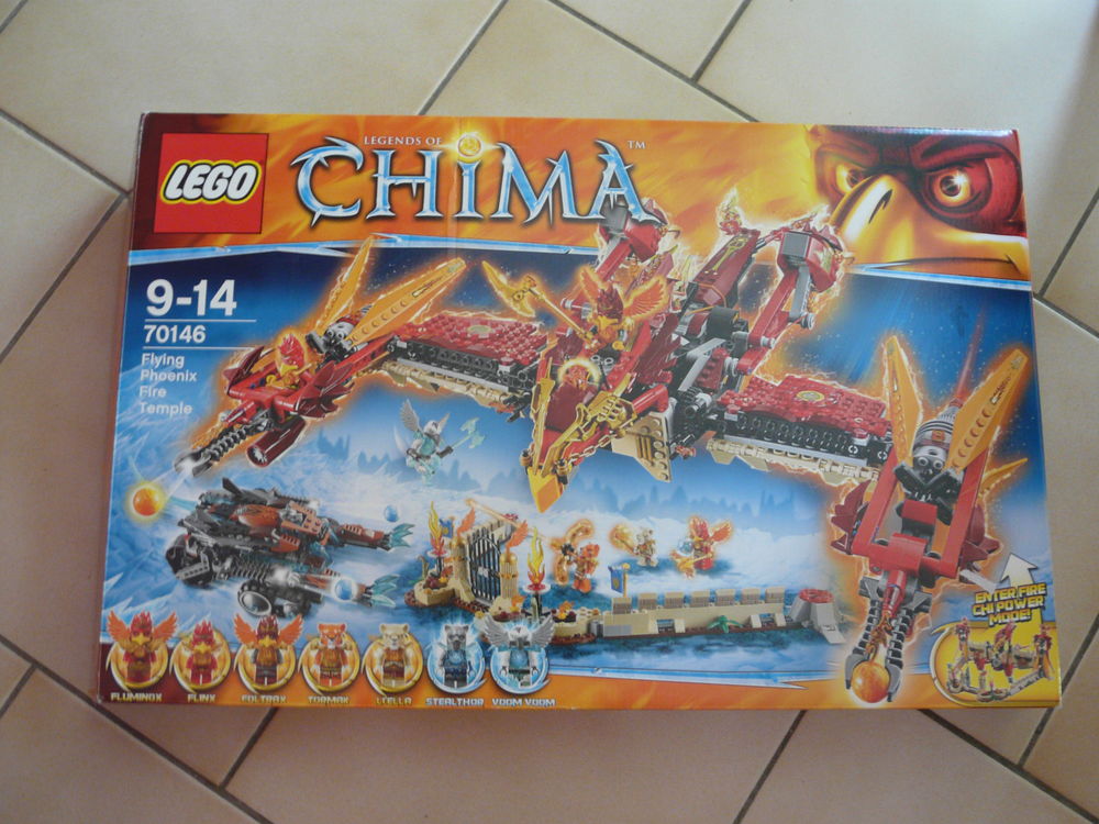Lego Chima : temple ph?nix de feu volant Jeux / jouets