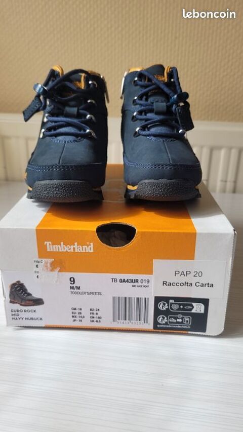 Chaussures Timberland( taille 26) 55 Bar-sur-Seine (10)