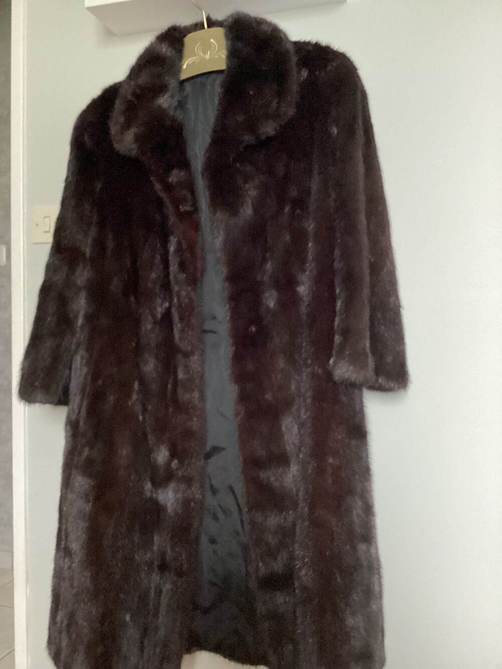 Manteau en vison v&eacute;ritable Vêtements