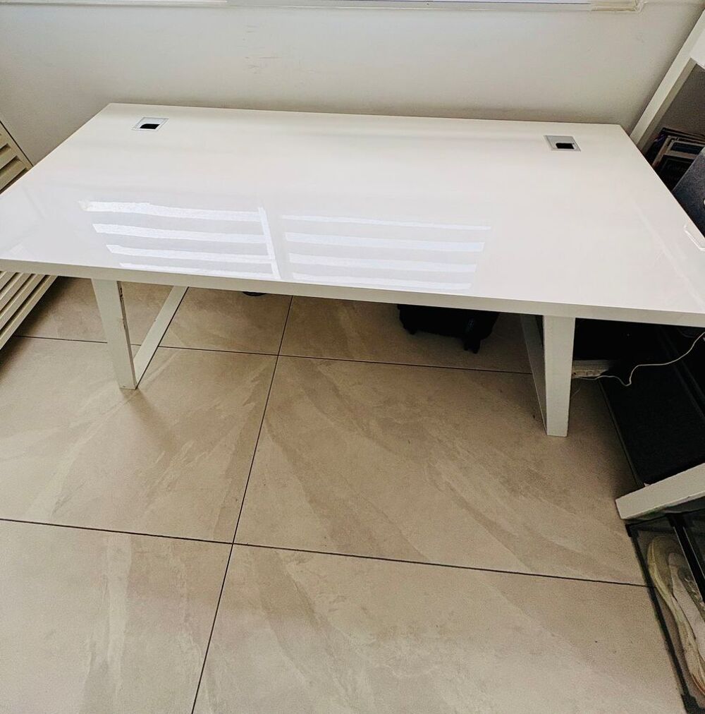 bureau blanc moderne Meubles