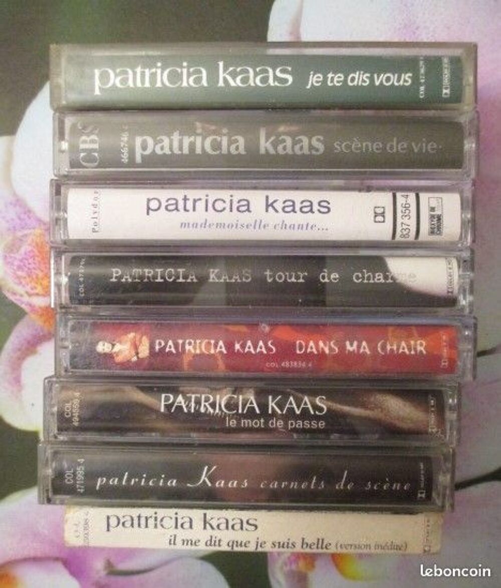 Cassettes audio Patricia Kaas CD et vinyles