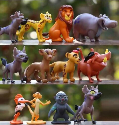 Lot de 12 Figurines Le Roi Lion Saint-Dié-des-Vosges (88)