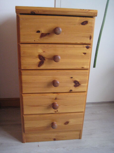 Caisson 5 tiroirs, en pin massif 60 Saint-�tienne (42)
