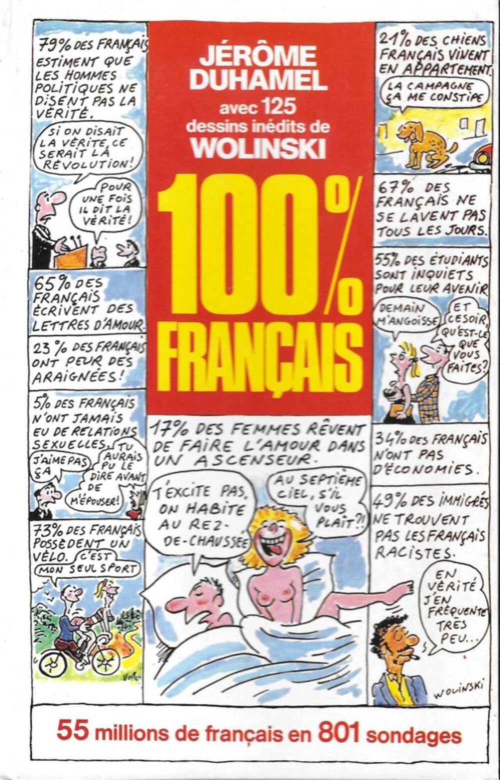 100% fran&ccedil;ais avec des illustrations de Wolinski Livres et BD