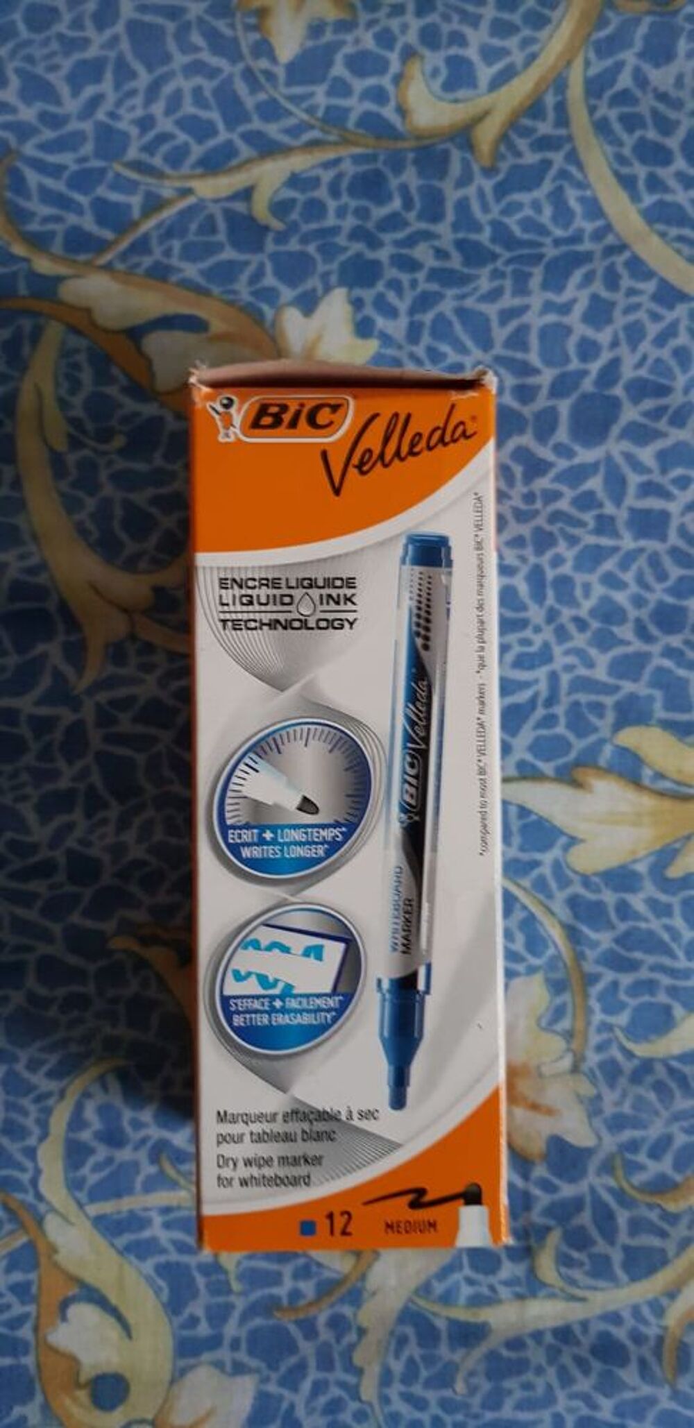 Feutres BIC Velleda pour Tableau Blanc x12 Neufs Mobilier enfants