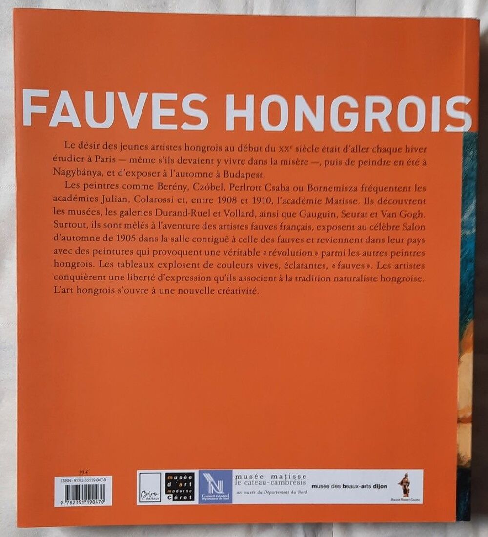 Fauves hongrois 1904-1914 Livres et BD